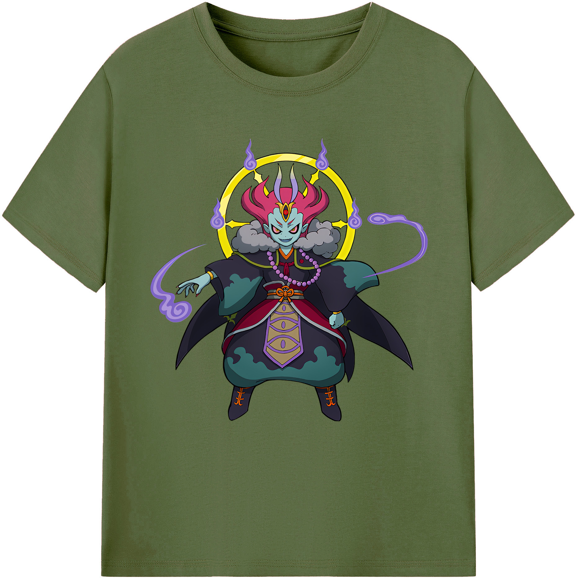（画像用） 妖怪ウォッチ Yo-kai Watch 綿100％半袖Tシャツ（フロントプリント）